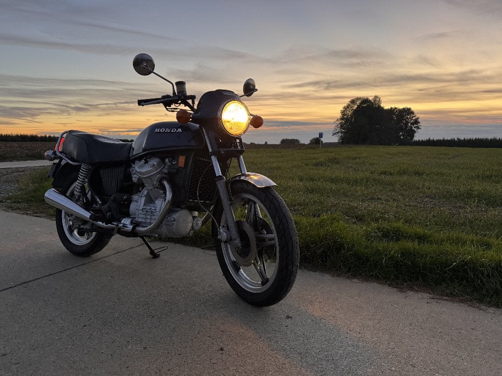 CX 500 met gereviseerd blok, Motoren, Cardan-aandrijving, 2 cilinders, Occasion, Motorrijbewijs A
