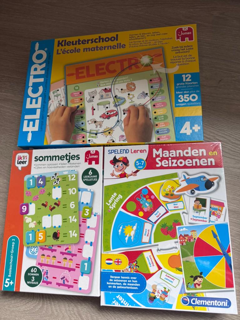 Leerspelletjes 4 - 5 jaar, Kinderen en Baby's, Speelgoed | Educatief en Creatief, Ophalen, Zo goed als nieuw