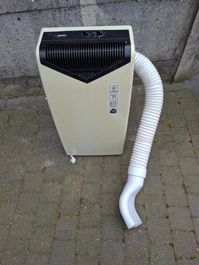 Mobiele airco, Ophalen