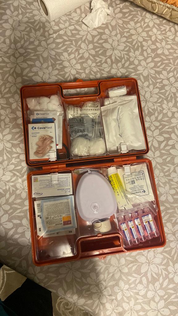 EHBO-koffer, Ophalen, Overige materialen, Slot, Minder dan 50 cm