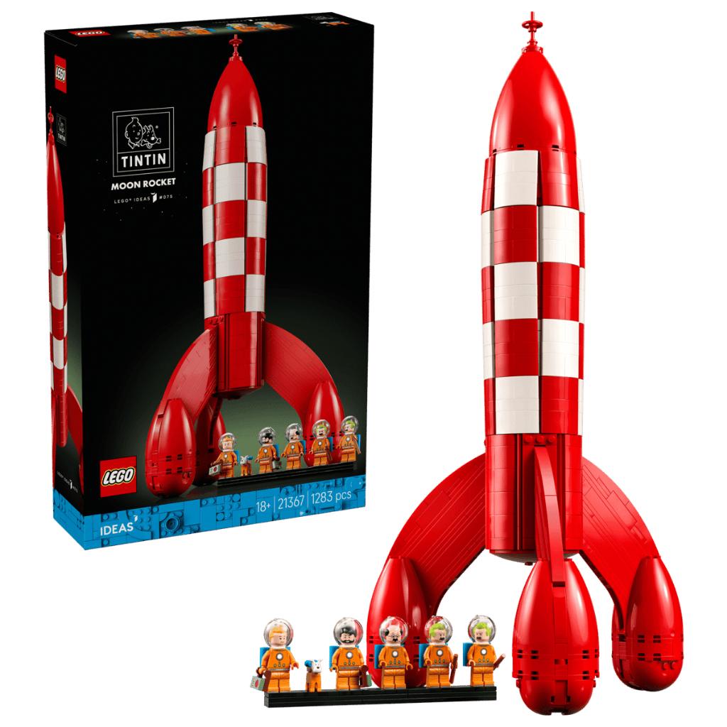 Tintin Fusée LEGO (neuf et dans son emballage d'origine), Enlèvement ou Envoi, Neuf, 1:50 ou moins, Personnage ou Figurines
