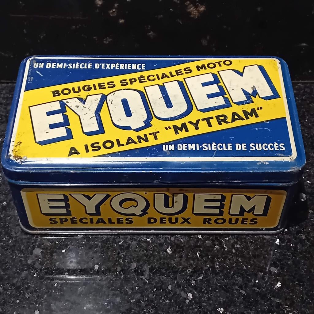 Vintage doos bougies Eyquem, Ophalen of Verzenden, Zo goed als nieuw