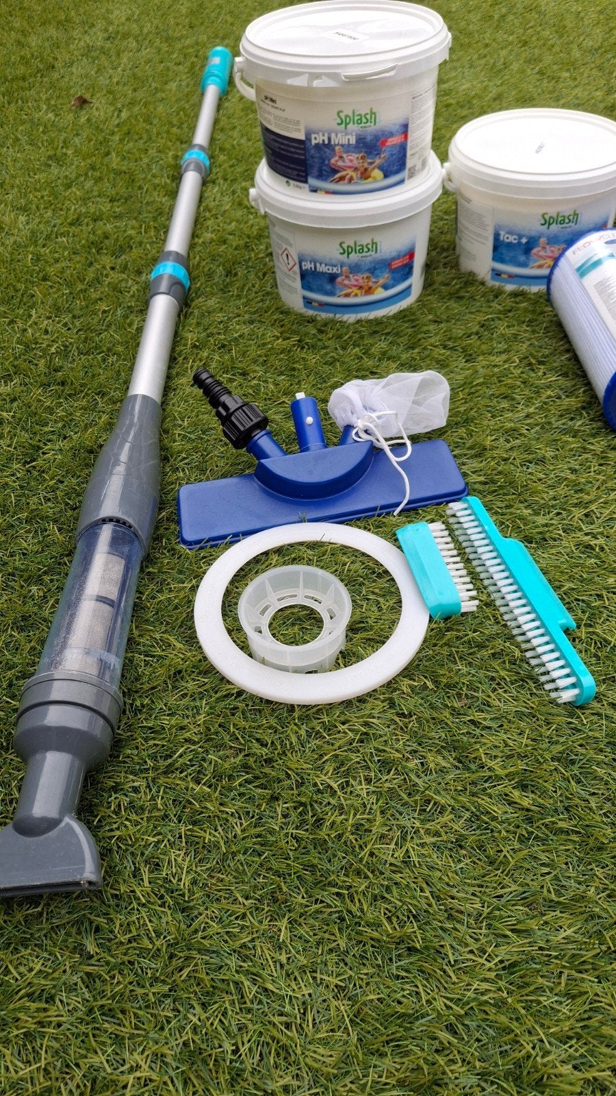 Intex rechthoekig zwembad 300x200x75 met alle toebehoren!, Tuin en Terras, Ophalen, Gebruikt, Opzetzwembad, 200 tot 400 cm