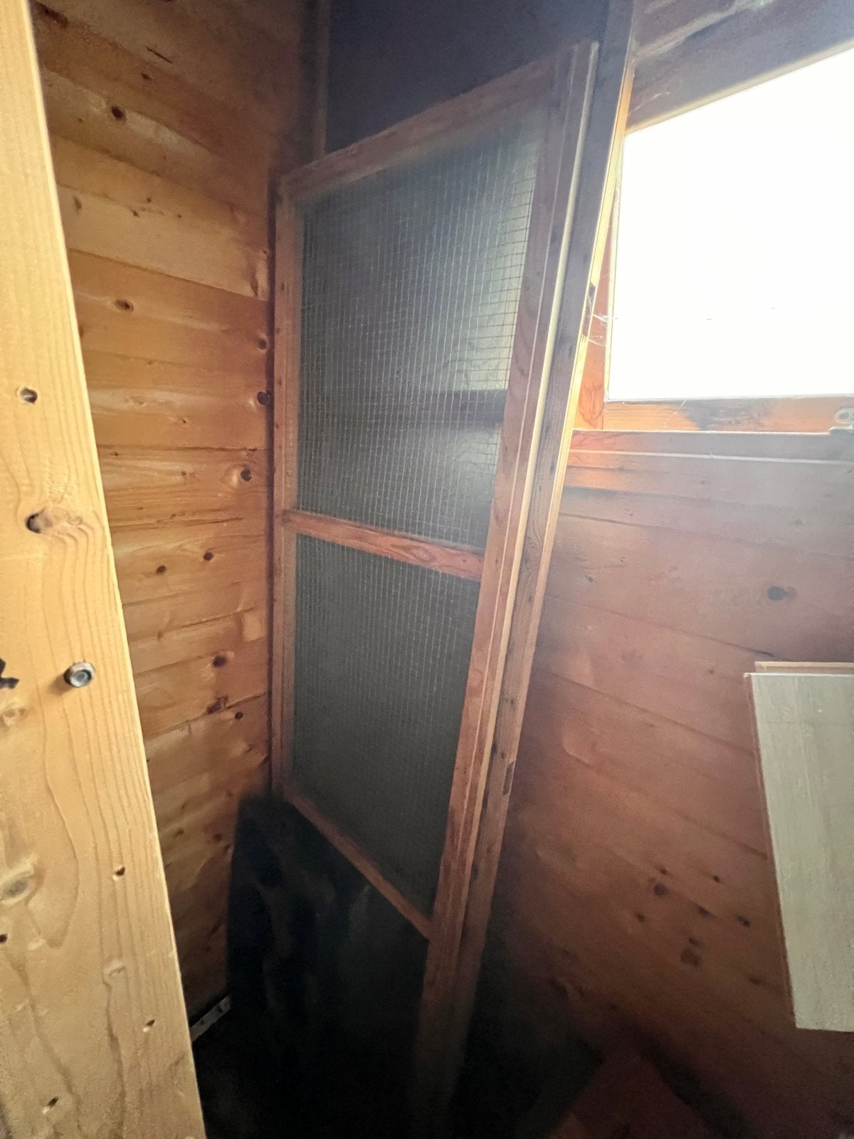 Houten frame met gaas, Tuin en Terras, Ophalen, Gebruikt, Gaas