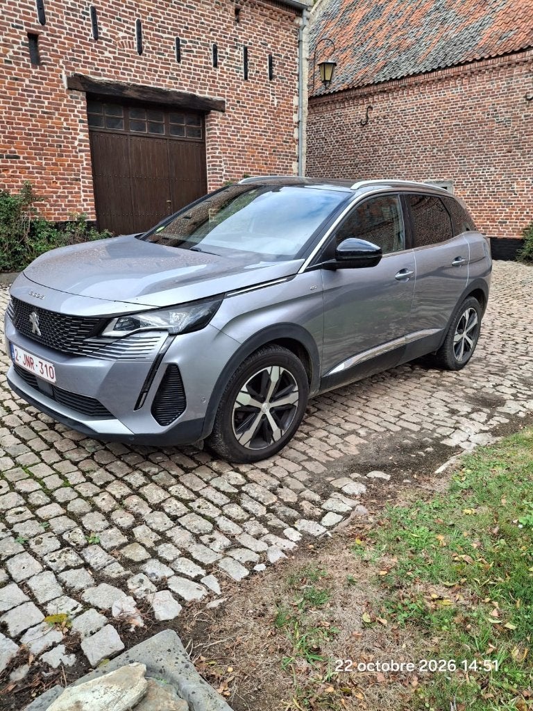 Peugeot 3008  - 1.5 BlueHDi Pack Allure, Autos, Argent ou Gris, Euro 6, Noir, 5 portes
