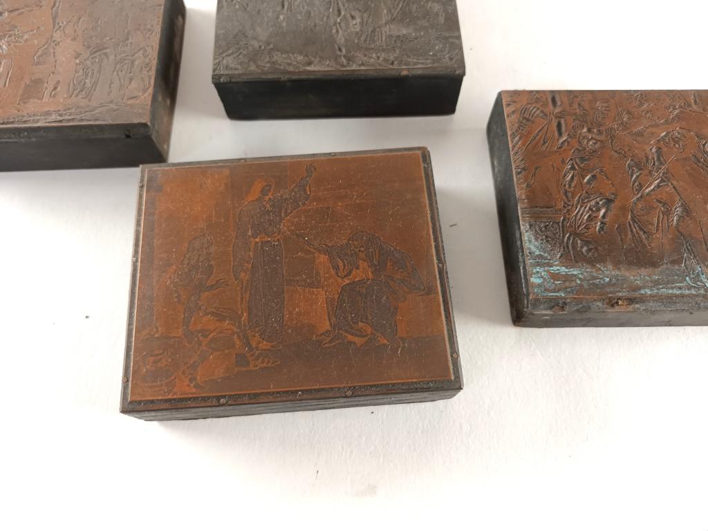 31 antieke, religieuze drukstempels (koper), Ophalen of Verzenden