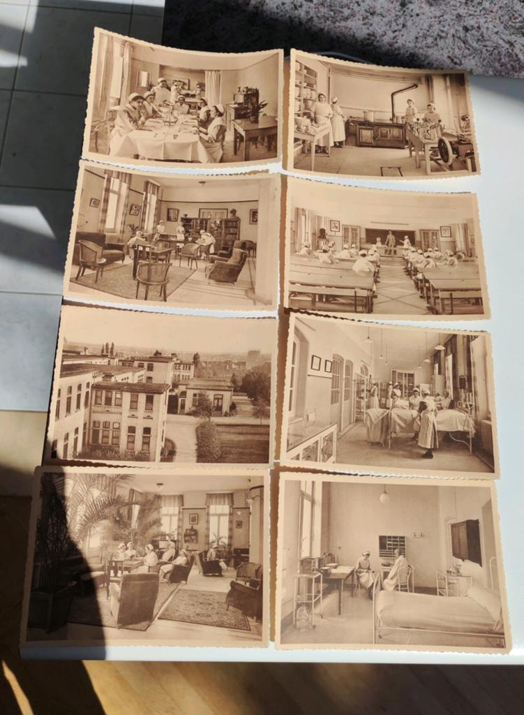 Photos d'époque hôpital Brugmann, Enlèvement
