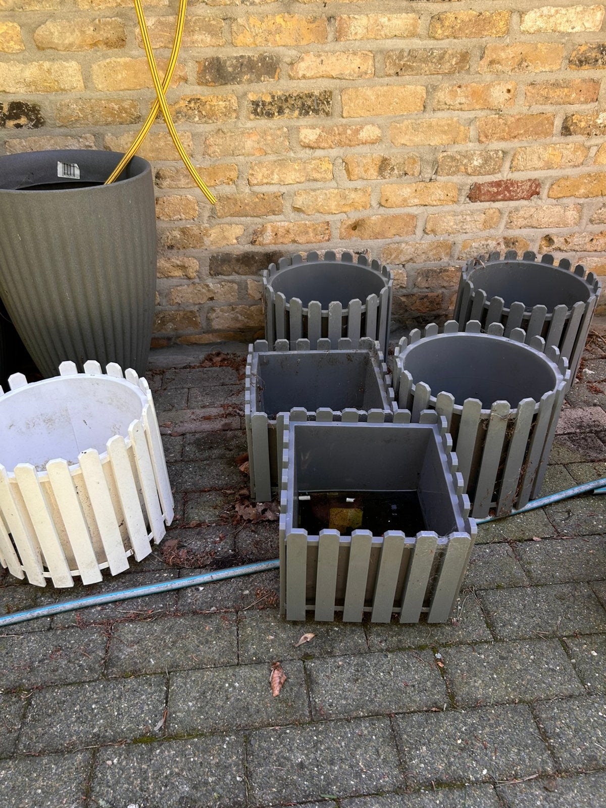 Grote partij bloempotten en plantenbakken – diverse modellen, Tuin en Terras, Ophalen, Balkon