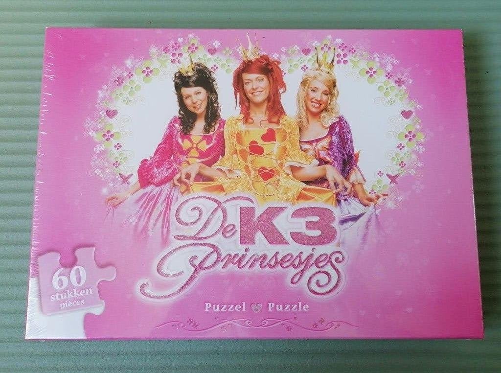 K3 puzzel 'De K3 prinsesjes' NIEUW, Ophalen, Meer dan 50 stukjes, Nieuw