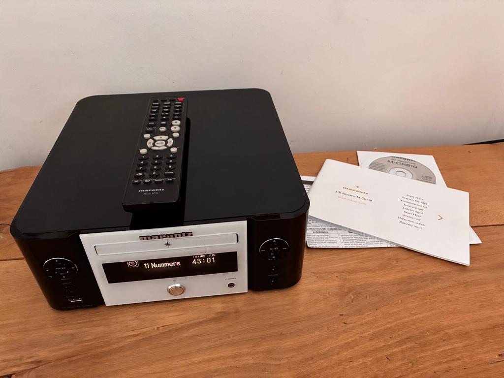 Marantz M-CR 610  Netwerk & Streaming CD speler DAB radio, Audio, Tv en Foto, Versterkers en Ontvangers, Marantz, Overige systemen