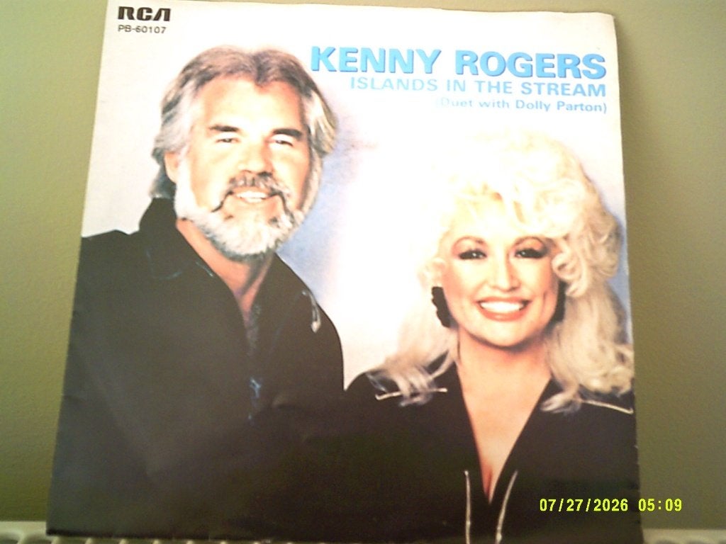 Dolly Parton & Kenny Rogers -Islands in the stream, 7 inch, Ophalen of Verzenden, Zo goed als nieuw, Beschermende buitenhoes