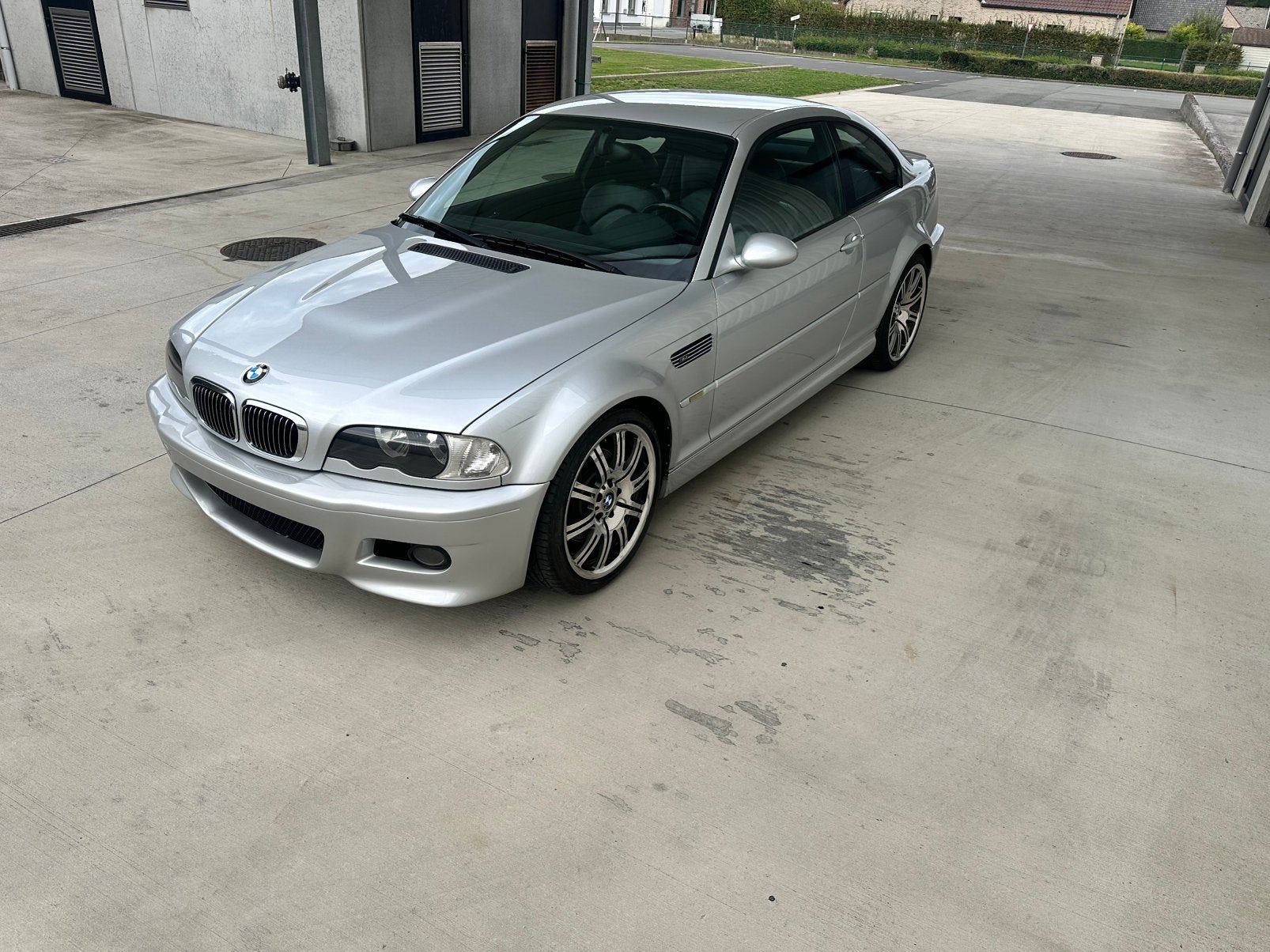 BMW M3 E46, Autos, Argent ou Gris, Achat, Rétroviseurs électriques, Noir