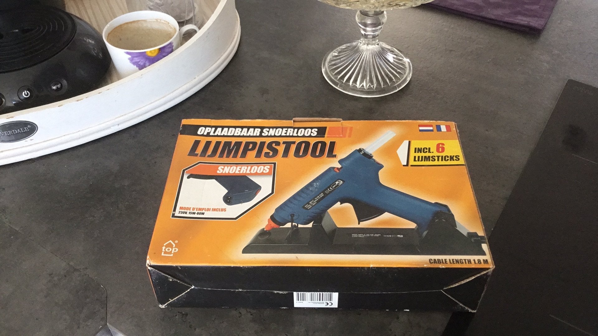 Lijmpistool, Hobby en Vrije tijd, Modelbouw | Boten en Schepen, Ophalen, Zo goed als nieuw