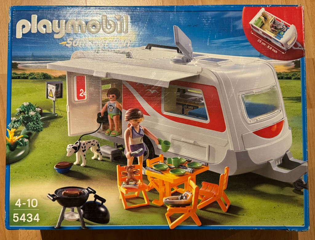 Caravan (5434) + auto, Ophalen of Verzenden, Zo goed als nieuw, Complete set