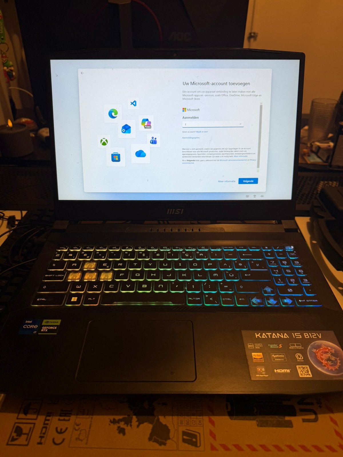 Msi gaming laptop 15 inch, Informatique & Logiciels, Ordinateurs portables Windows, Enlèvement, Utilisé, Gaming, SSD