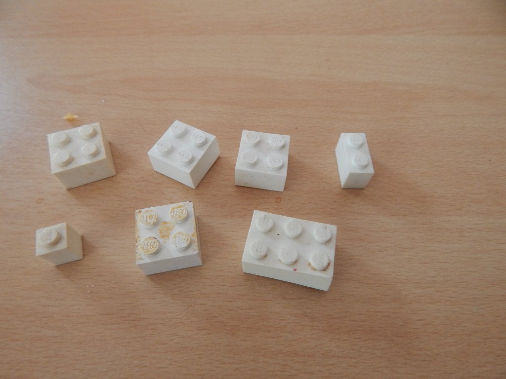 Mini lot de 7 briques Lego blanches des années 1960 ?, Enfants & Bébés, Jouets | Duplo & Lego, Lego, Utilisé, Briques en vrac