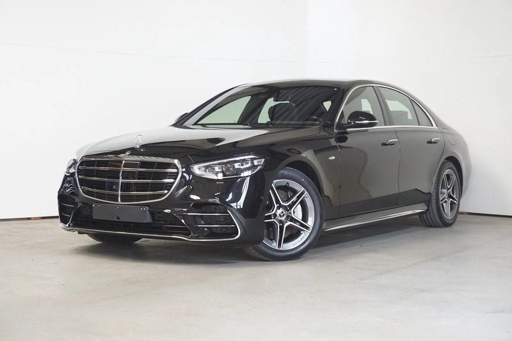 Mercedes-Benz S-Class 450 Hybride full option (bj 2025), 4 deurs, Gebruikt, 16 g/km, Zwart