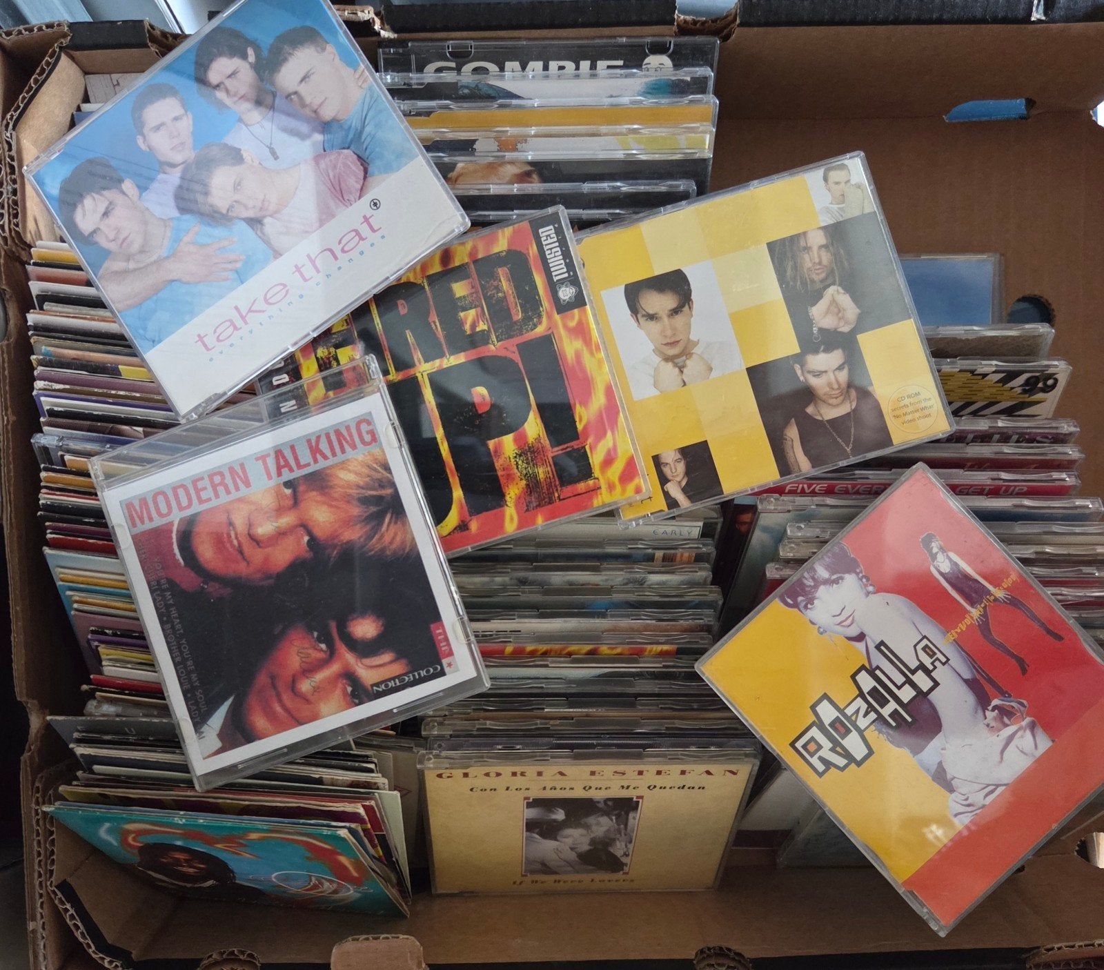 lot single cd's 137 stuks, Cd's en Dvd's, Vinyl | Verzamelalbums, Ophalen of Verzenden