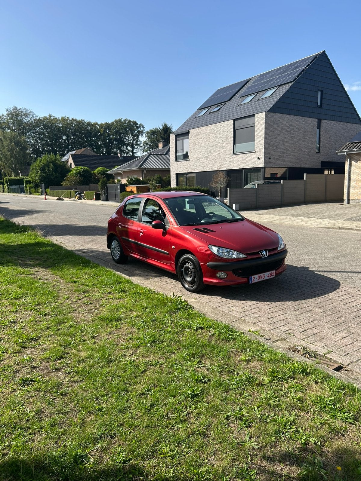 Peugeot 206, Autos, Rouge, Achat, Noir, 5 portes