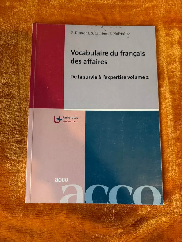 Pascale Dumont - Vocabulaire du français des affaires, Boeken, Ophalen, Pascale Dumont