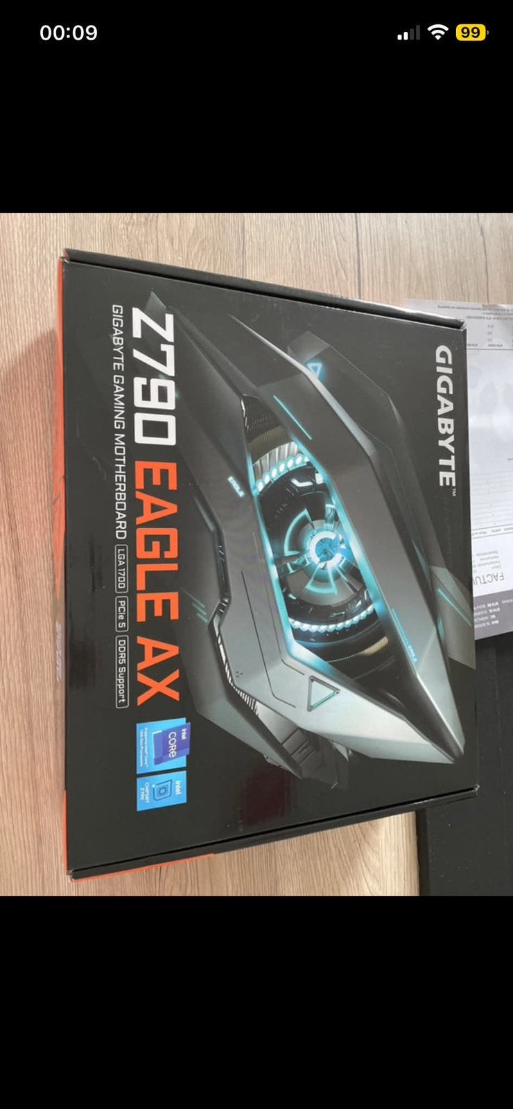 Gigabyte z790 eagle ax intel motherboard 1700 socket, Computers en Software, Moederborden, Ophalen, Zo goed als nieuw, Intel