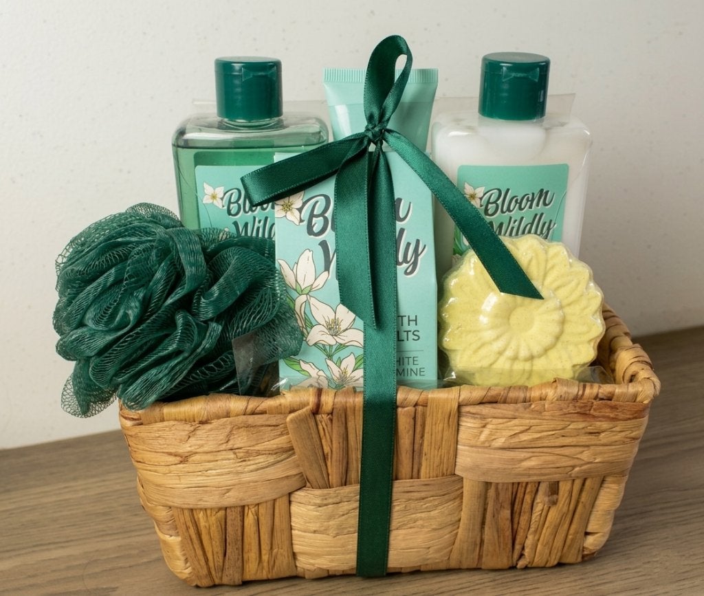beauty setje lichaamsproducten bloom wildly witte jasmijn, Bijoux, Sacs & Beauté, Beauté | Soins du corps, Enlèvement ou Envoi