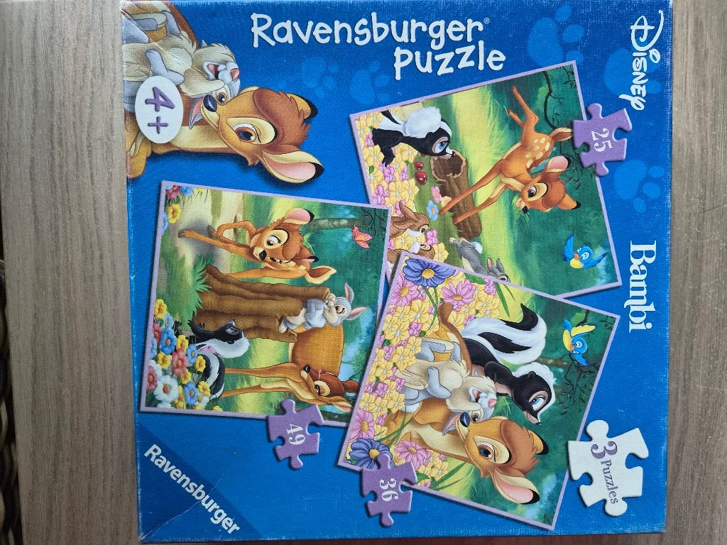 Puzzel Bambi Disney, Enfants & Bébés, Enlèvement, Utilisé