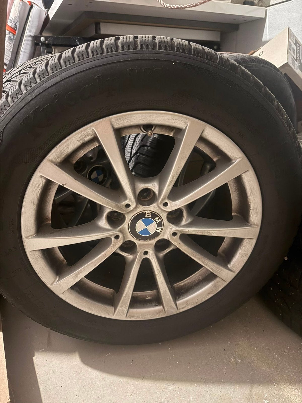BMW 3 serie winterband met velgen 205 / 60/ R16, Auto-onderdelen, Banden en Velgen, Ophalen, Gebruikt, Velg(en), 16 inch