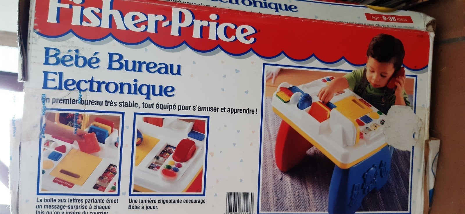 Bébé bureau électronique Fisher Price, Kinderen en Baby's, Speelgoed | Fisher-Price, Ophalen, Nieuw, Overige typen