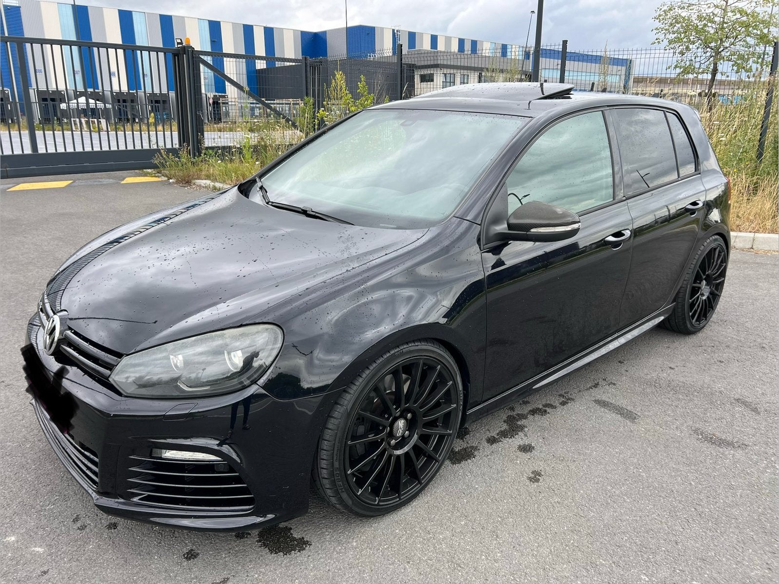 Volkswagen golf 6r jaar 2012 11990 euro, Auto's, Automaat, Zwart, Zwart, Leder