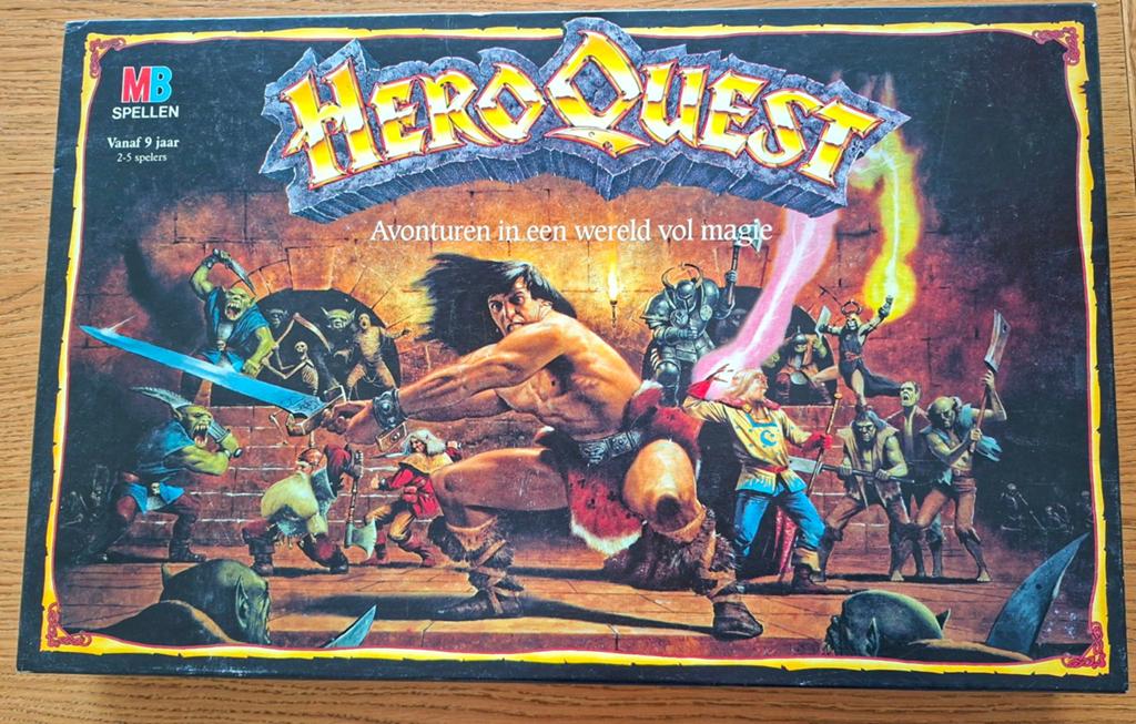 Heroquest MB 1989 Nederlands, Hobby en Vrije tijd, Wargaming, Ophalen
