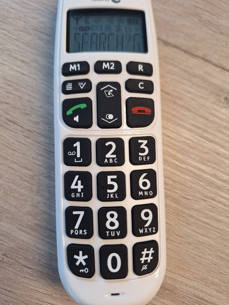 Senioren telefoon, Ophalen, Zo goed als nieuw, 2 handsets