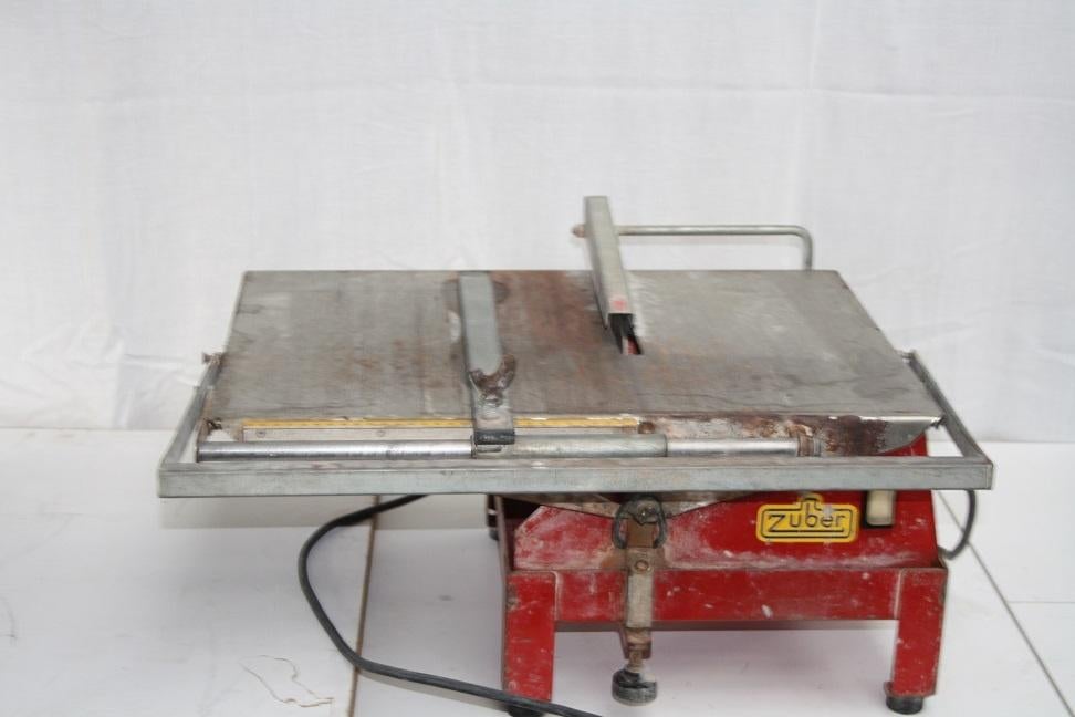 Watergekoelde tegelzaagmachine Zuber Jolly 200, Enlèvement, Utilisé, Autres types, Zuber jolly