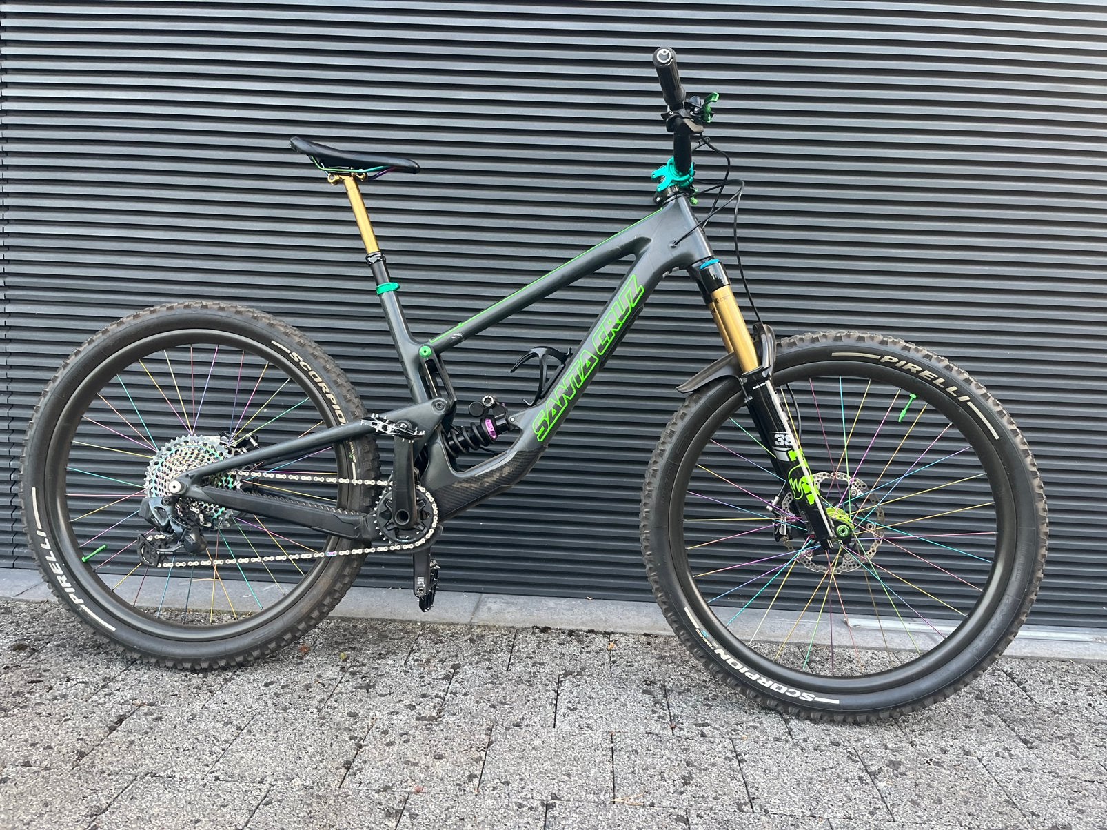 Santa Cruz Megatower Carbon XL mountainbike downhill, Fietsen en Brommers, Gebruikt, 57 cm of meer, Schijfrem, Ophalen