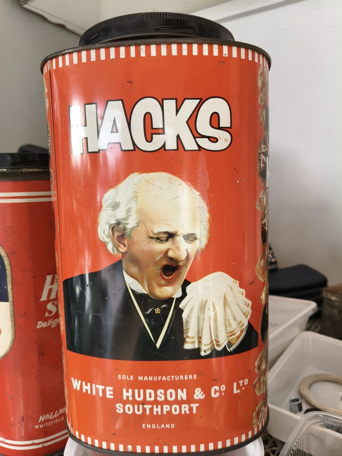hacks metalen bus, Ophalen, Gebruikt