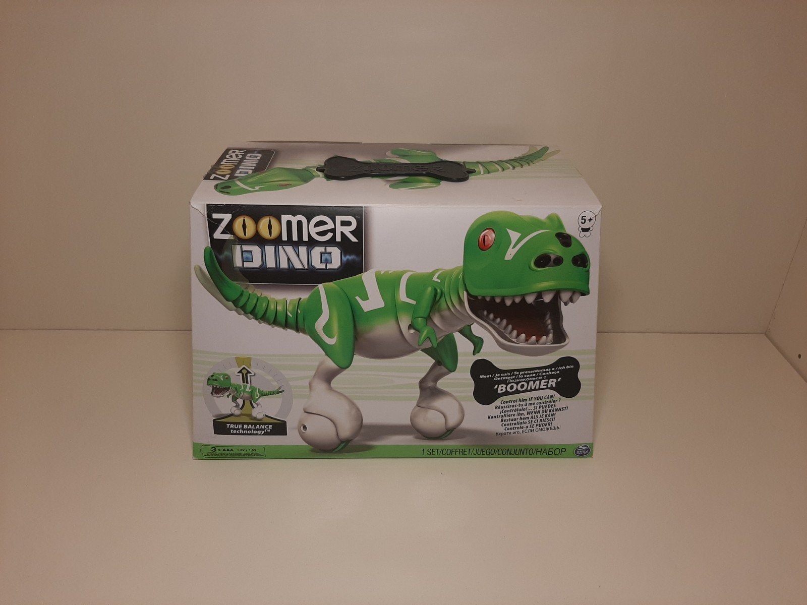 Dinosaure interactif Zoomer Dino complet, Enlèvement ou Envoi, Comme neuf, Électronique, Avec lumière
