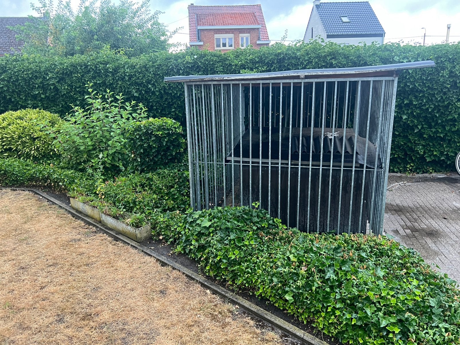 Buitenren, Dieren en Toebehoren, Hondenhokken, Ophalen, Hondenkennel, 100 cm of meer, 110 cm of meer