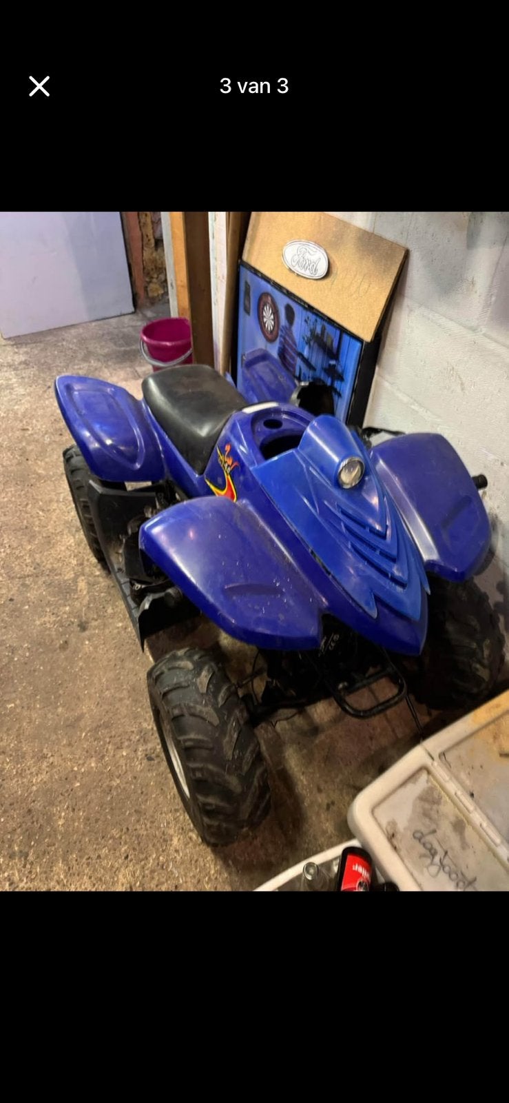 Dinli dino quad op te maken, Enlèvement, Comme neuf