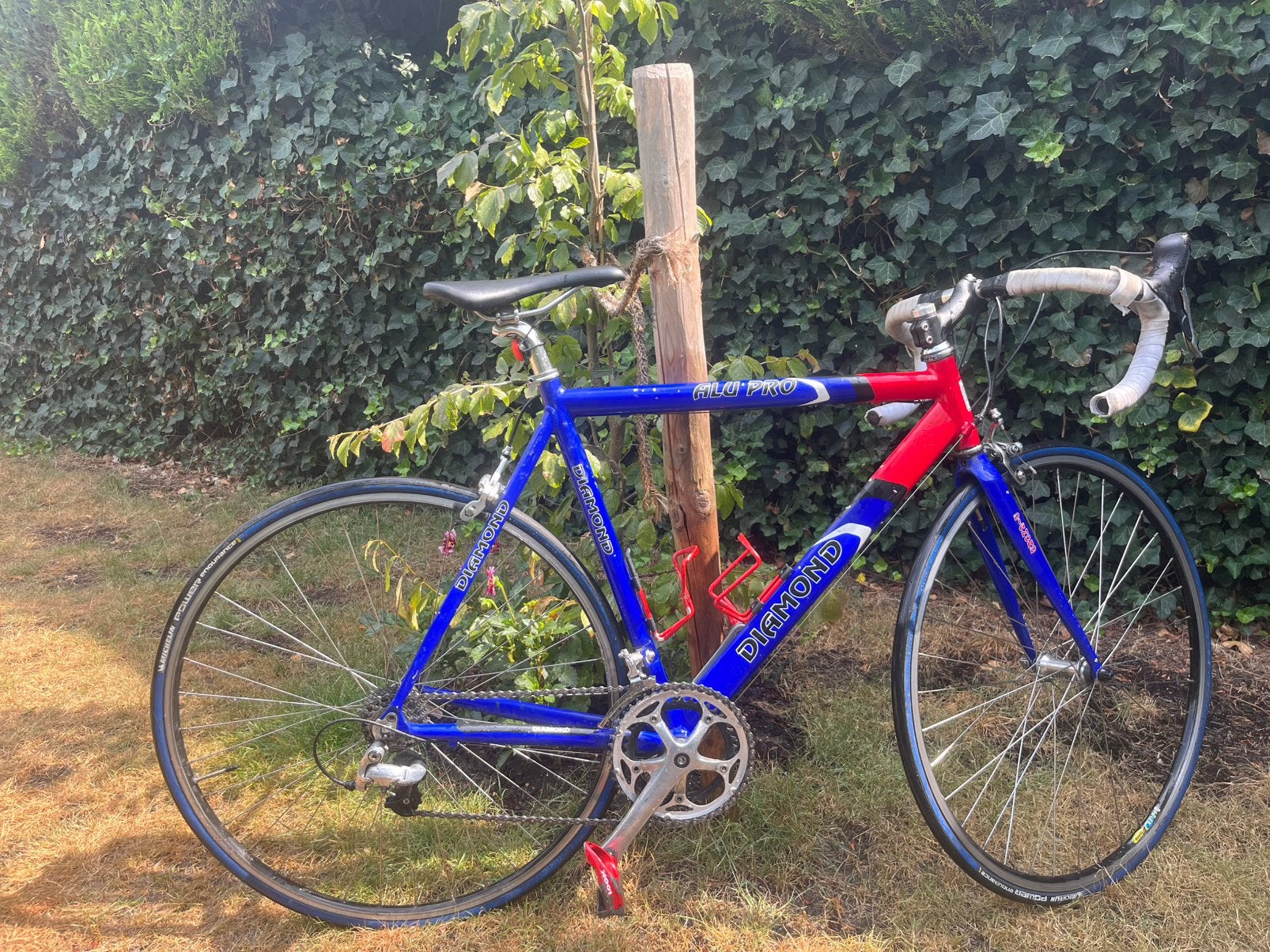 Koersfiets Diamond heren Maat 56, Fietsen en Brommers, 28 inch, Gebruikt, Velgrem, 15 tot 20 versnellingen