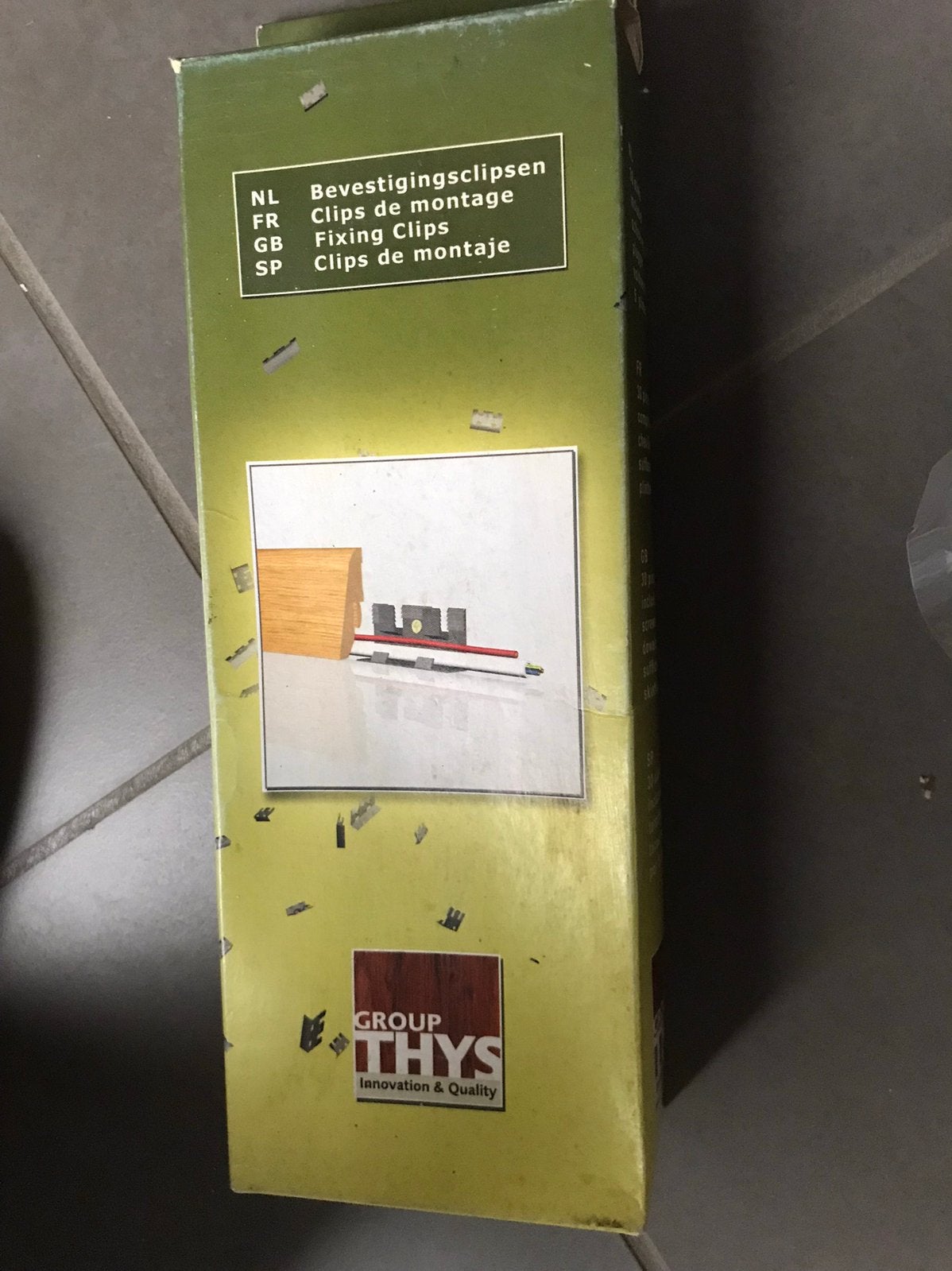 Bevestigingsclips voor plinten, Doe-het-zelf en Bouw, Ophalen of Verzenden, Nieuw