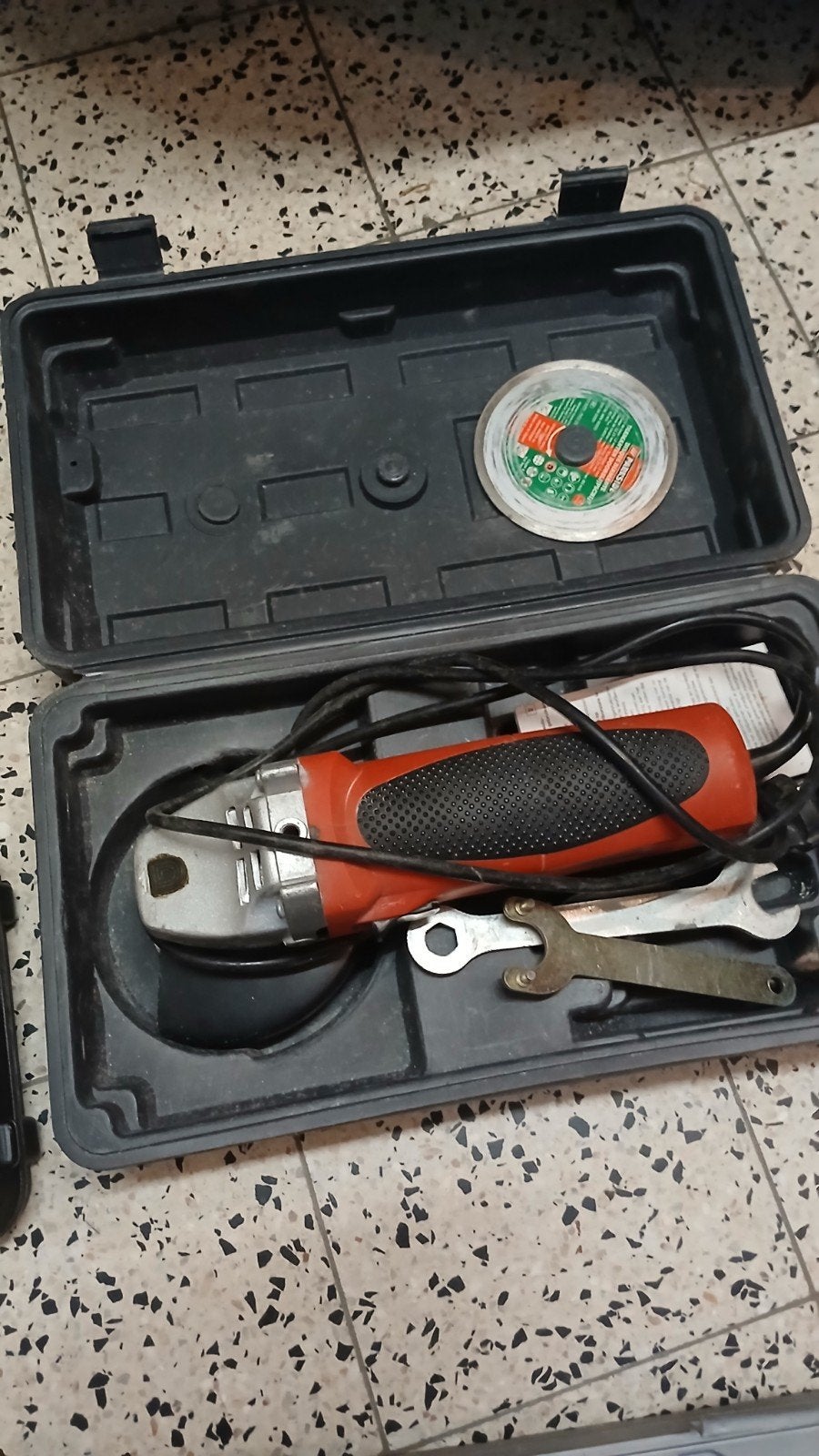 disqueuse, Enlèvement