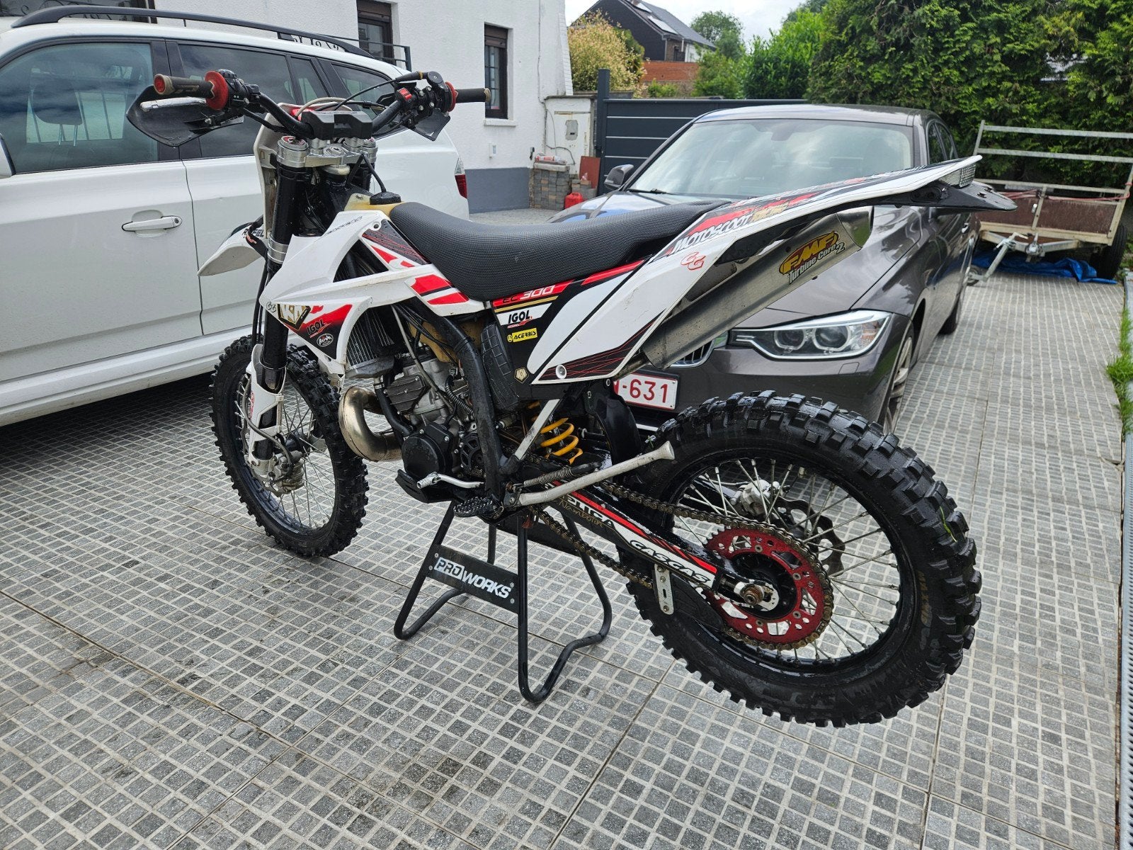 Gasgas ec 300 2010 vendu prêt a immatriculé, Motos, Particulier, Neuf