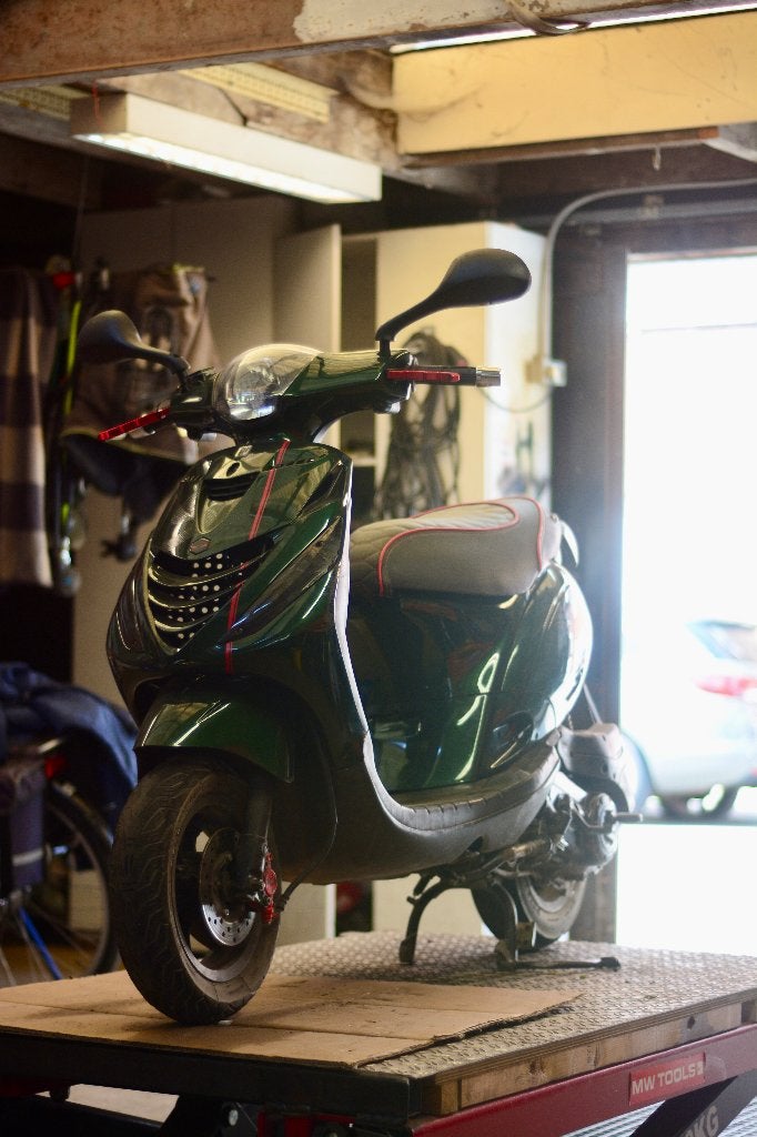 Piaggio Zip 4T 50cc 2V (2011) verte, Zip, Enlèvement, Utilisé, Classe A (25 km/h)