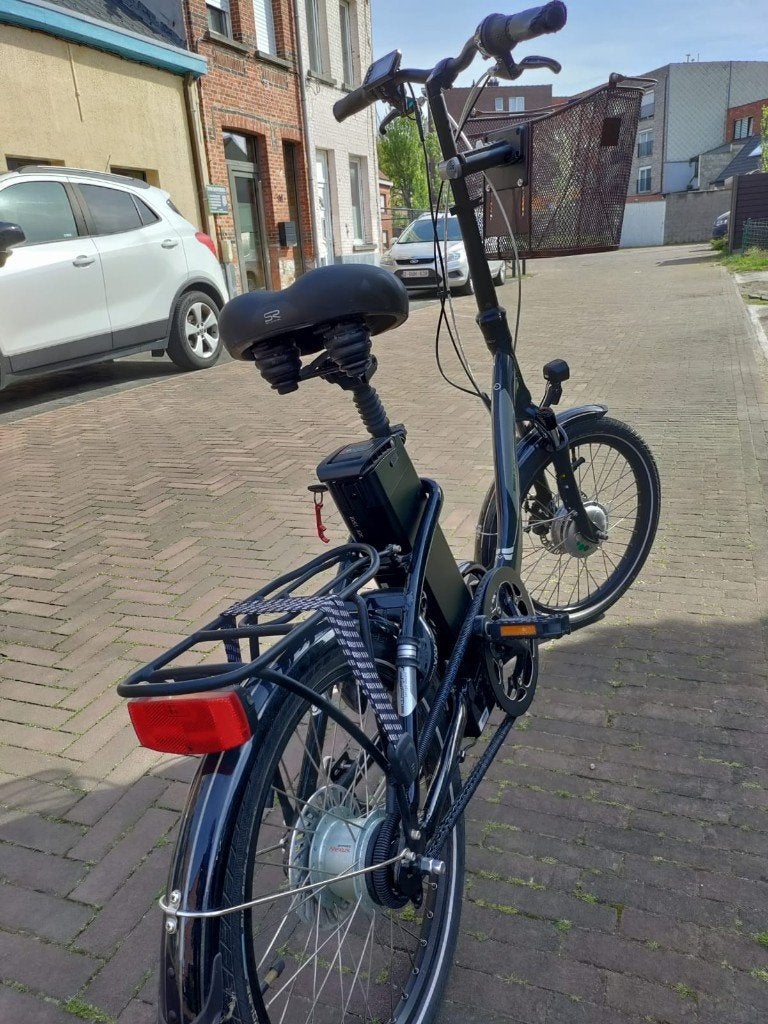 E-plooifiets SWYFF Minimax, Fietsen en Brommers, Fietsen | Vouwfietsen, 20 inch of meer, Versnellingen, Zo goed als nieuw, Totaal opvouwbaar