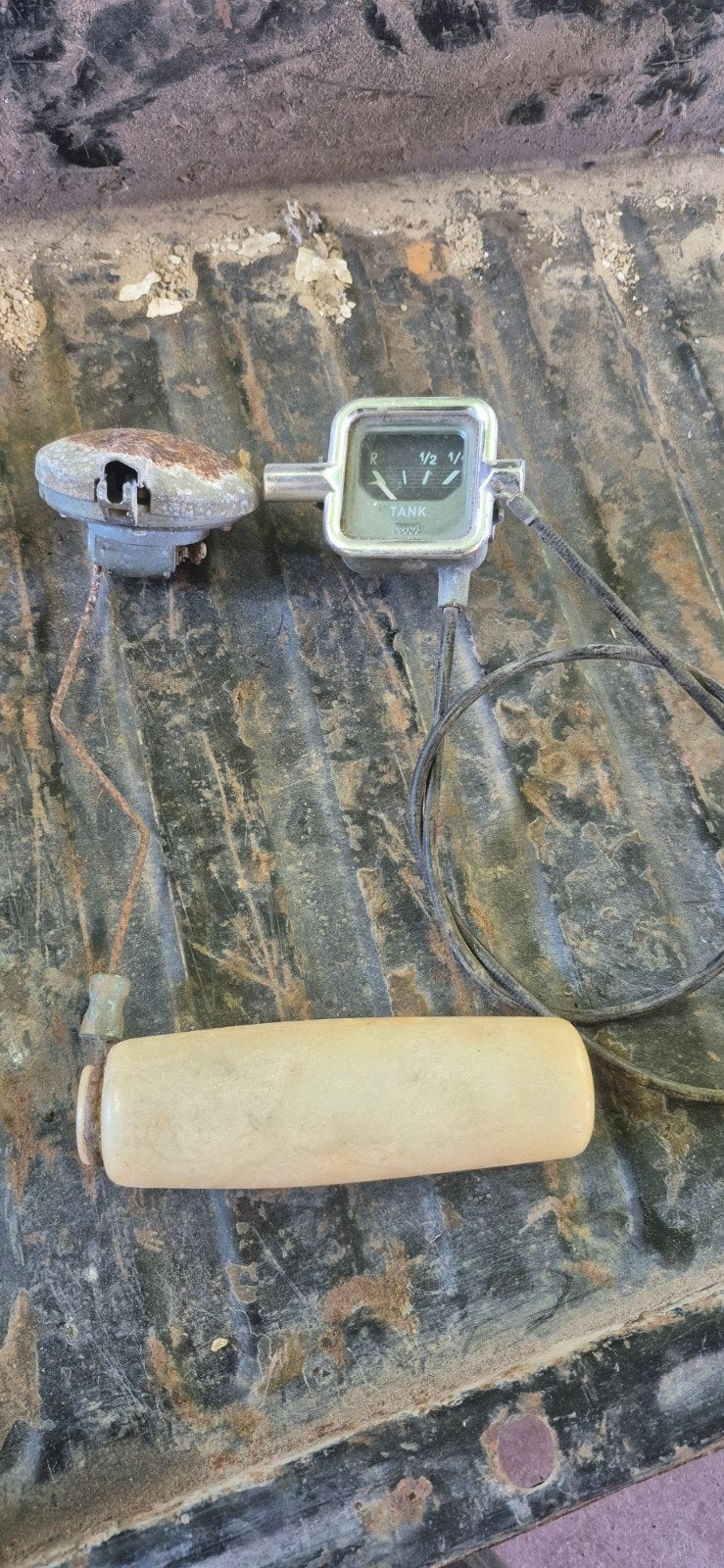 benzinemeter vw kever, Ophalen
