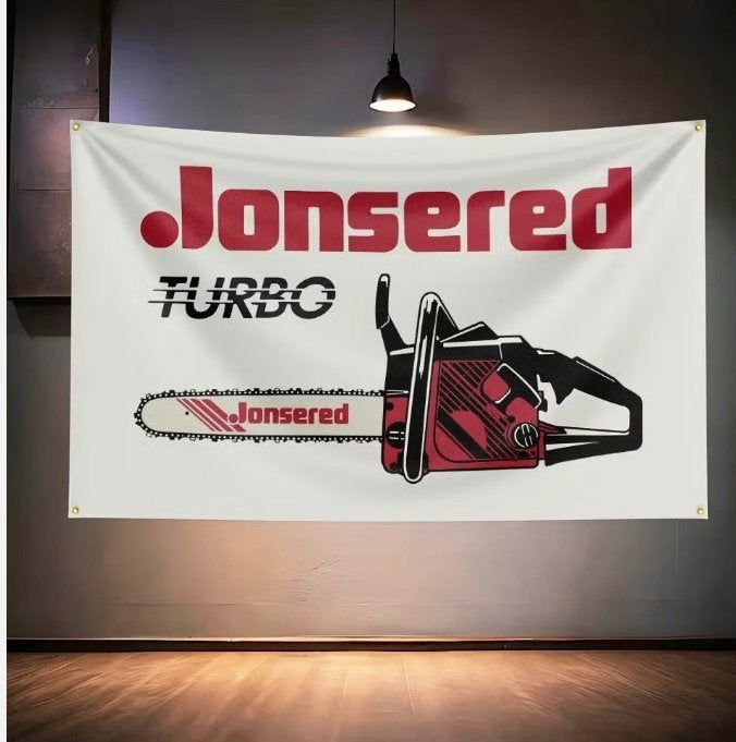 Grote vlaggen Jonsered (150x90cm), Diversen, Vlaggen en Wimpels, Nieuw, Ophalen of Verzenden