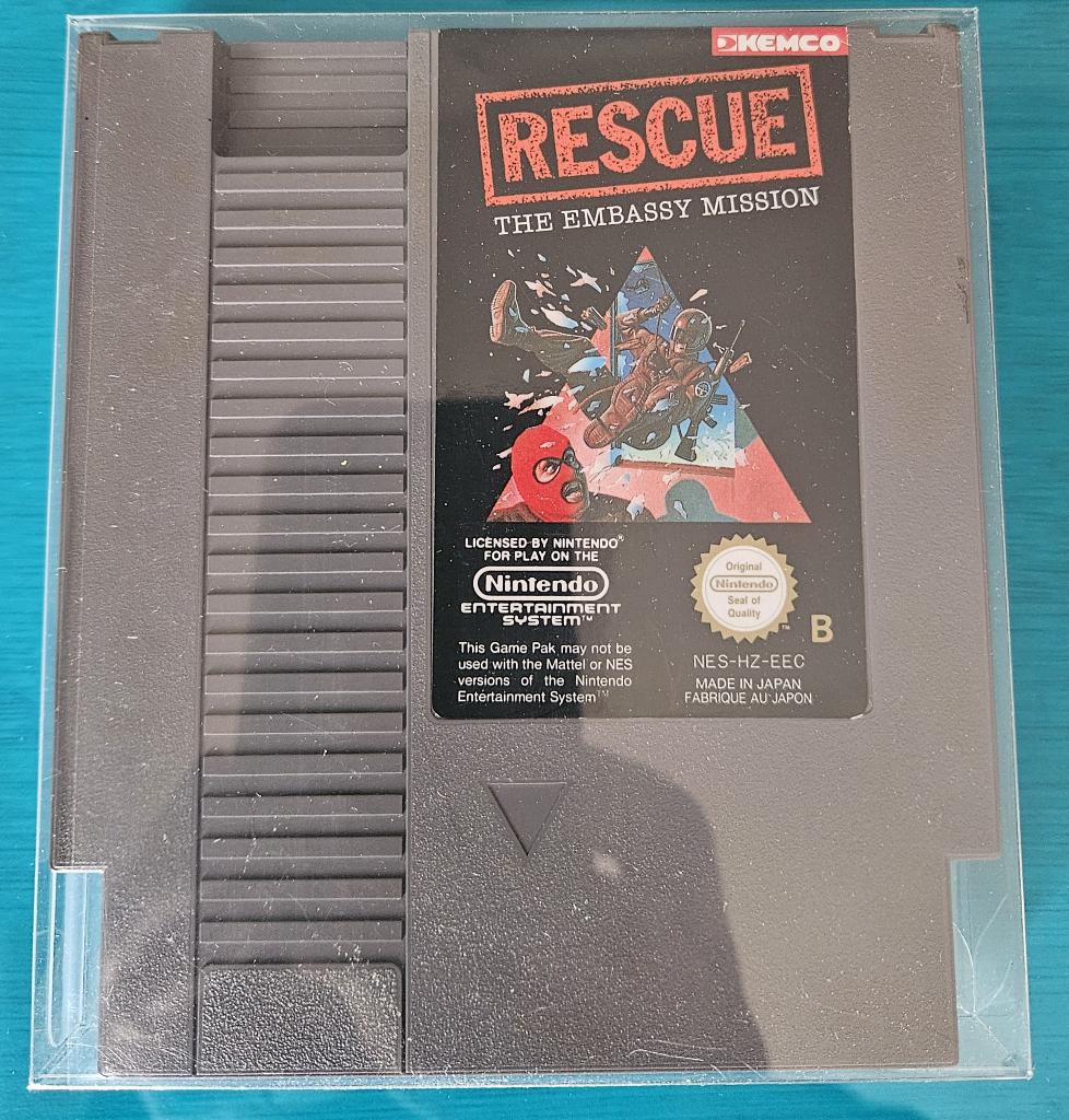 Rescue the Embassy Mission, Consoles de jeu & Jeux vidéo, Jeux | Nintendo NES, Comme neuf, Aventure et Action, 1 joueur, À partir de 7 ans