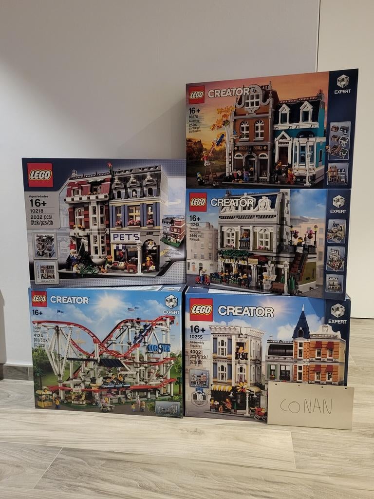 Verschillende lego, Ophalen