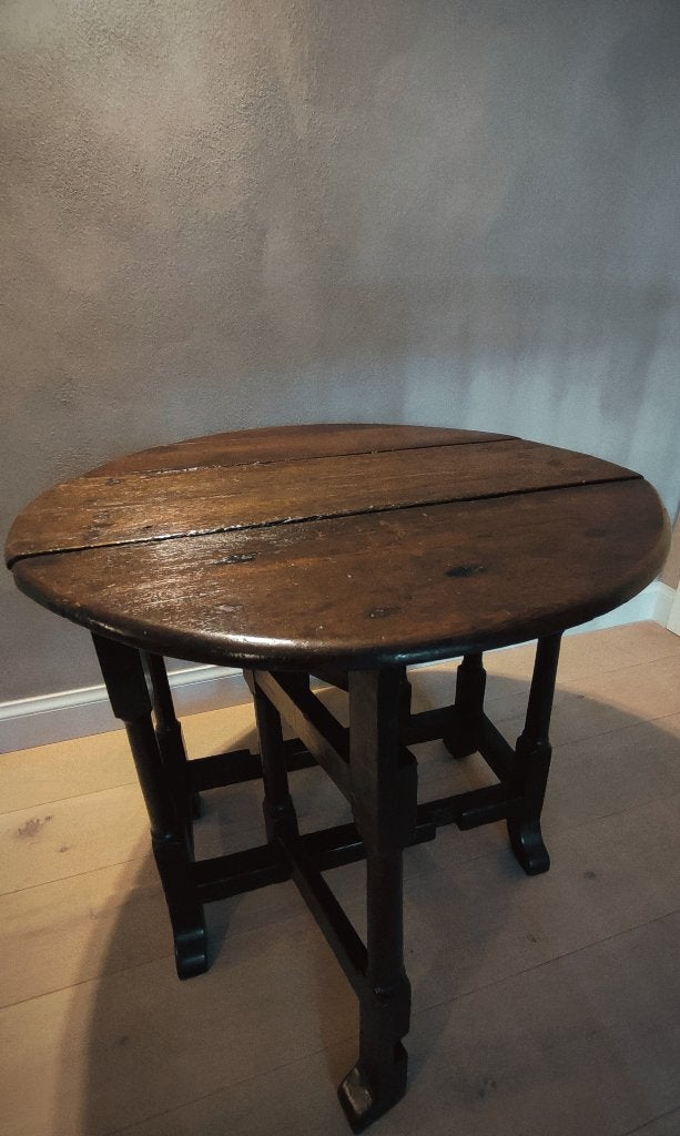18th-Century Oak Gateleg Table George III, England, Antiek en Kunst, Ophalen