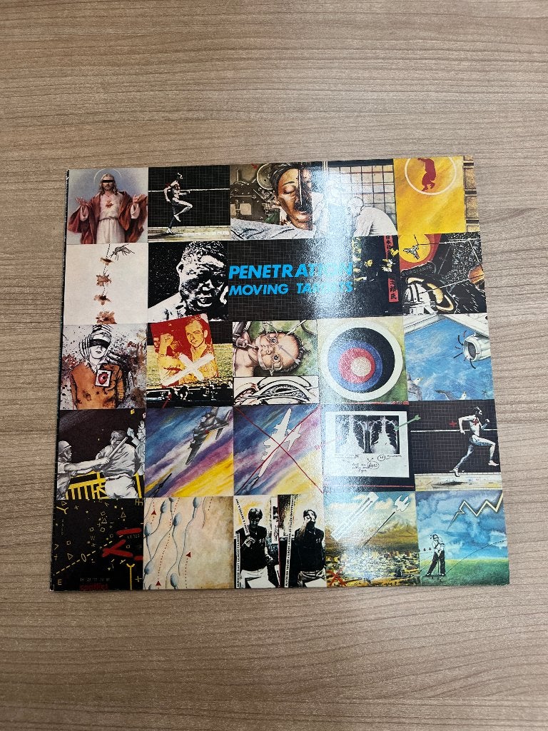 PENETRATION - MOVING TARGETS (Translucent vinyl), CD & DVD, Vinyles | Rock, Utilisé, Housse de protection extérieure, Vinyle coloré
